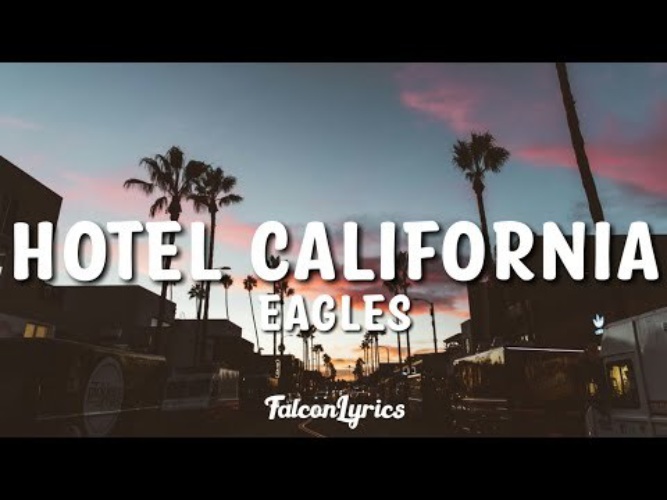 Hotel california lyrics