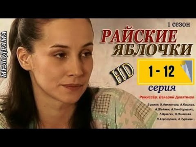 Актеры сериала райские яблочки фото Семейная Сага Райские яблочки 1 - 12 серия 1 сезон. - Кино - 3118896 - Tabor.ru