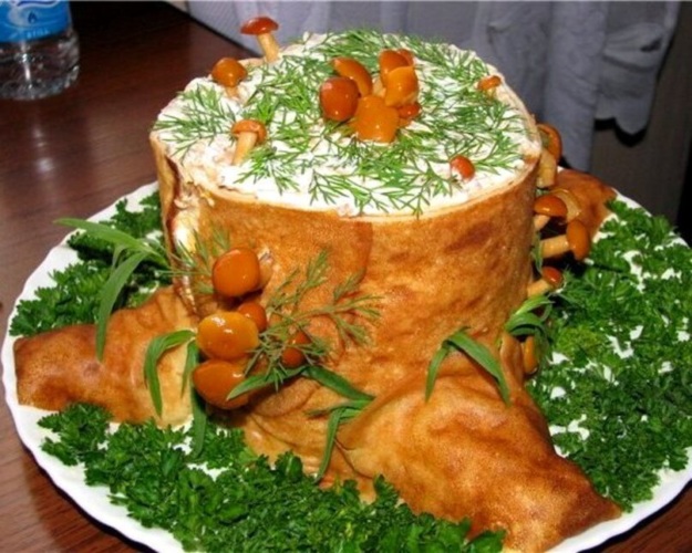 Салат Пенек Рецепт С Фото