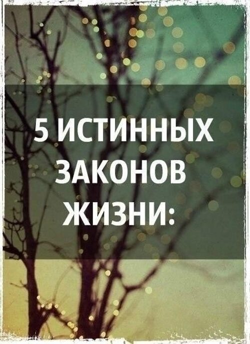 Жизненные закономерности. Пять истинных законов жизни. Истинные законы жизни. Картинки пять истинных законов жизни. 5 Истинных законов.