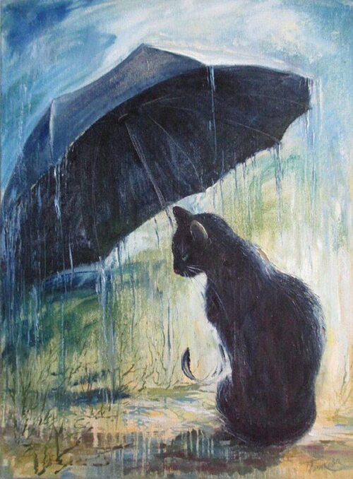 Кошка под дождем хемингуэй