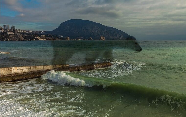 Гора медведь в Крыму Легенда