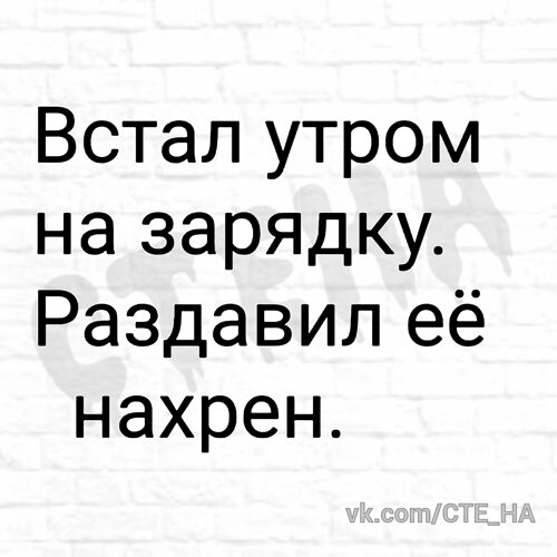 Если член встал то зарядка отменяется