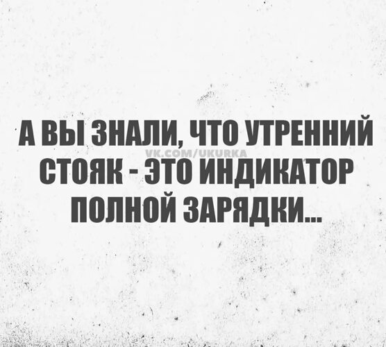 Если член встал то зарядка отменяется